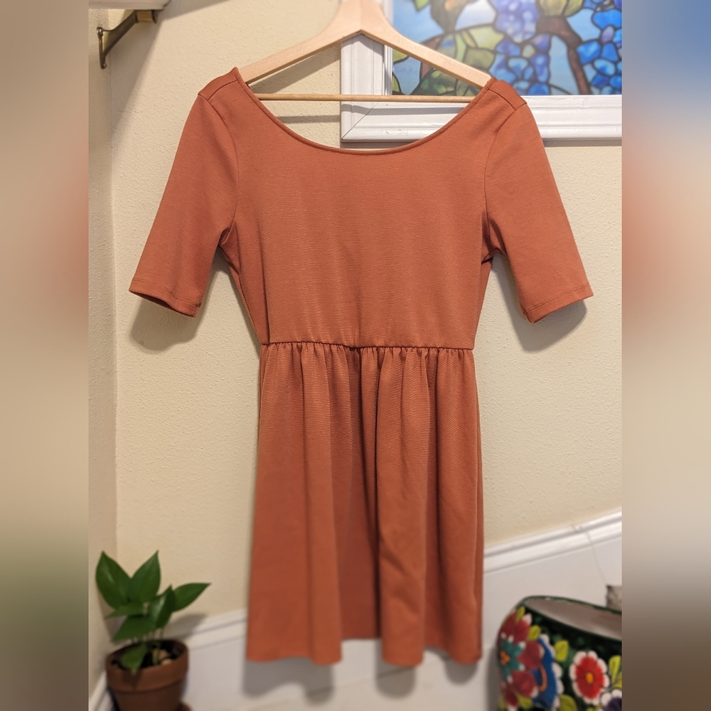 Forever 21 Large Dress Open back mini dress deep v back